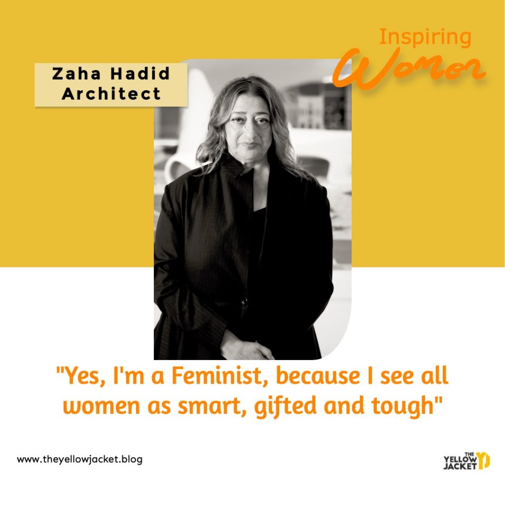 👩🏻‍💼Zaha Hadid📐: The importance of supporting other women.